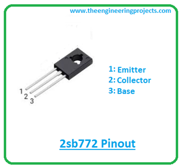 2SB772 Transistor Pinout, Features, Datasheet & Applications - The ...