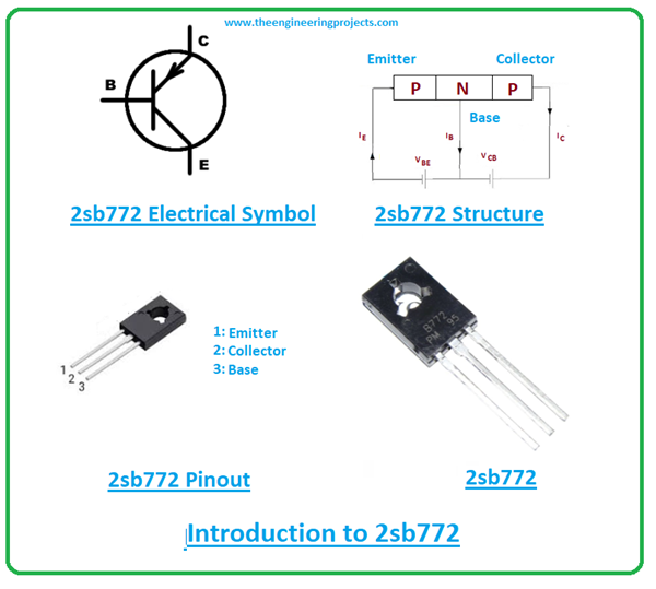 2SB772 Transistor Pinout, Features, Datasheet & Applications - The ...