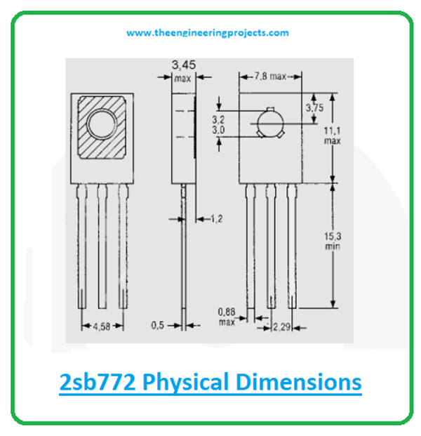 2SB772 Transistor Pinout, Features, Datasheet & Applications - The ...