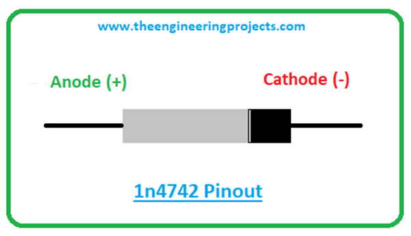 1N4742 Zener Diode Datasheet, Pinout, Features & Applications - The ...