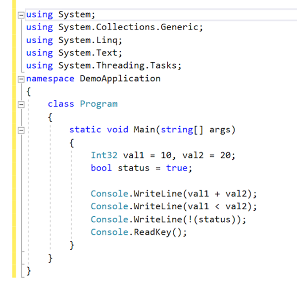 Data Types, Variables, and Operators in C# - The Engineering Projects