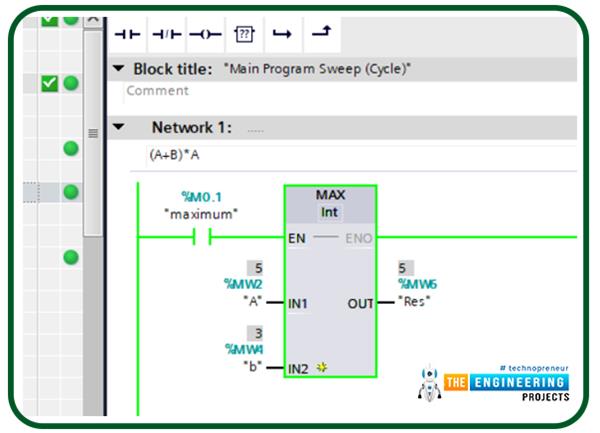 Ladder Program Using Jump Function Mathematical Calculations in Ladder Logic - The Engineering Projects