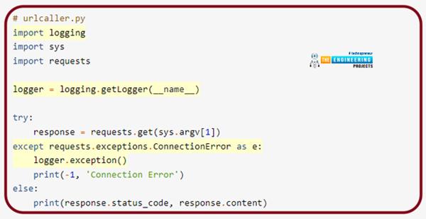 Python Traceback - The Engineering Projects