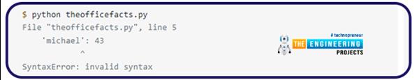 Python Syntax Errors - The Engineering Projects