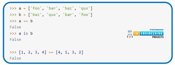 Lists vs Tuples in Python - The Engineering Projects