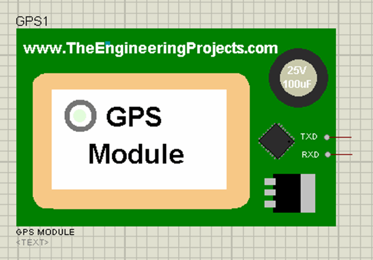 GPS Library for Proteus The Engineering Projects