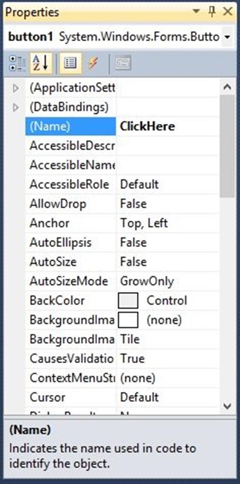 How to use Button in C Windows Form ? The Engineering Projects