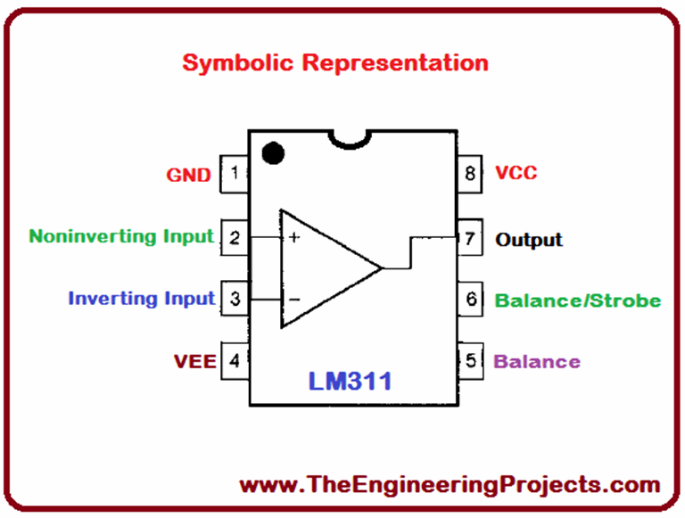 Lm311n схема включения как работает