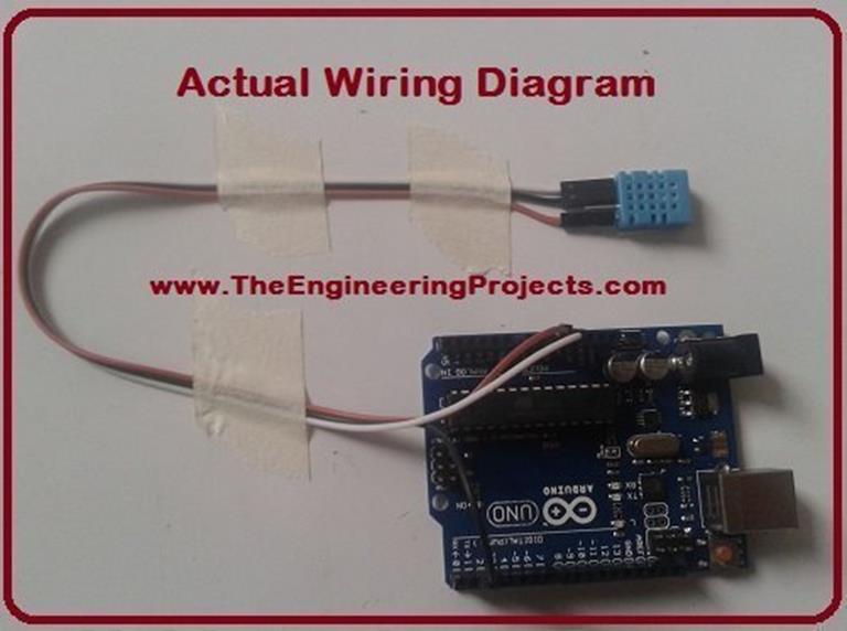 DHT11 Arduino Interfacing - The Engineering Projects