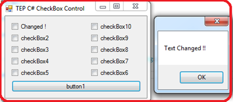 C# CheckBox Control - The Engineering Projects