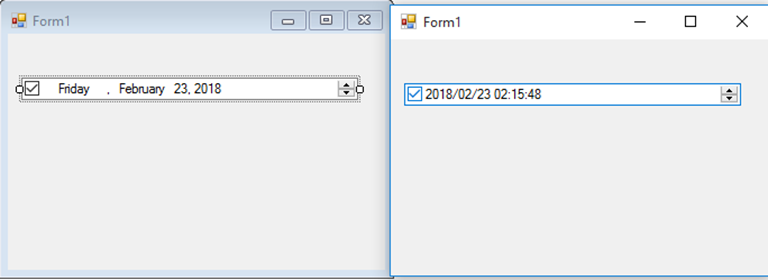 C# DateTimePicker Control - The Engineering Projects