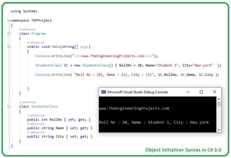 Introduction to Properties in C# - The Engineering Projects