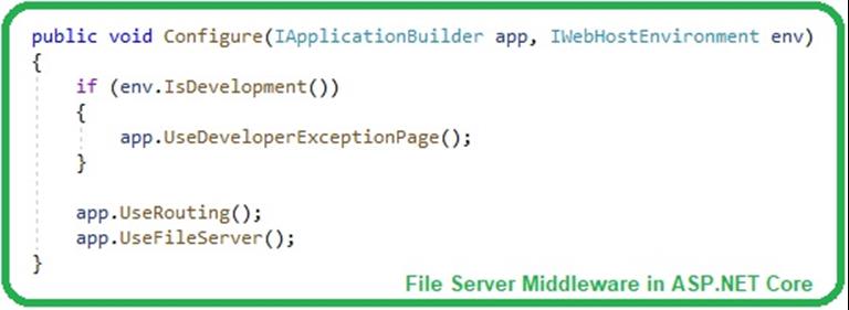 How to handle Static Files in ASP.NET Core - The Engineering Projects