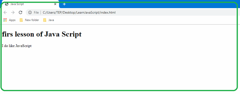 How to Include Javascript Code in HTML Page - The Engineering Projects