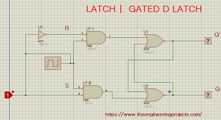 What are Digital Latches? | SR-Latches | D-Latches - The Engineering ...