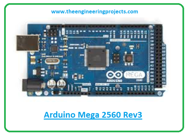 Introduction to Arduino Mega 2560 Rev3 - The Engineering Projects