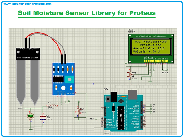 ir sensor proteus library