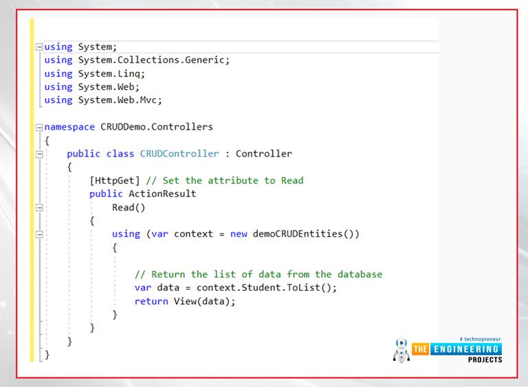 Databases and CRUD operations in C# - The Engineering Projects