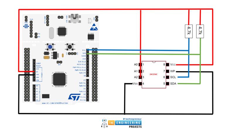 Write and Read an I2C EEPROM with STM32 - The Engineering Projects
