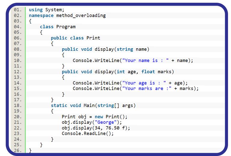 OOP Concepts in C# - The Engineering Projects