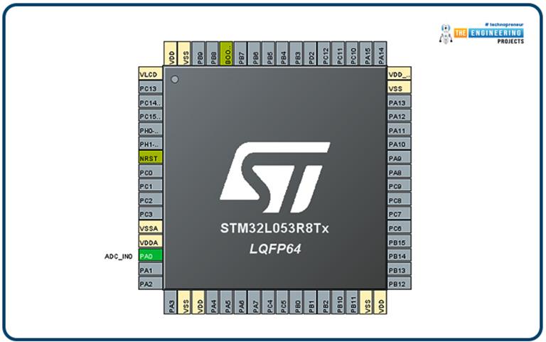 How to use ADC with STM32? - The Engineering Projects