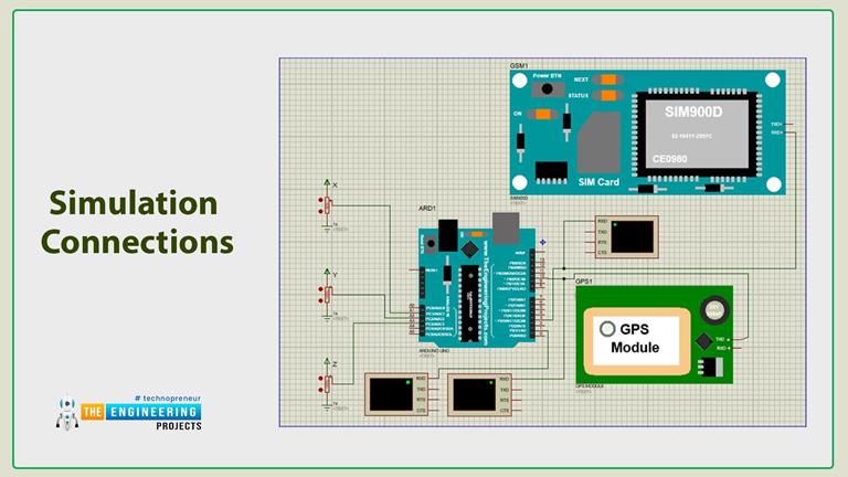 Accident Detection System using Arduino - The Engineering Projects