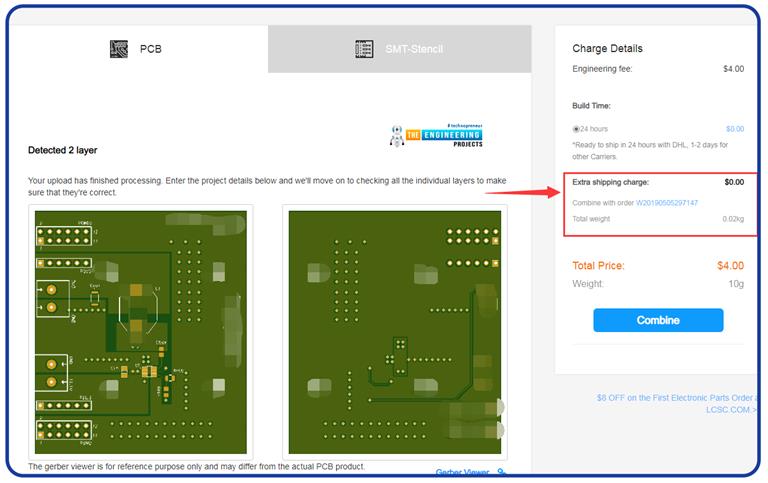 How to order PCB for manufacturing from JLCPCB - The Engineering Projects