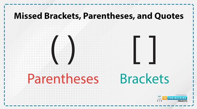 Python Syntax Errors - The Engineering Projects