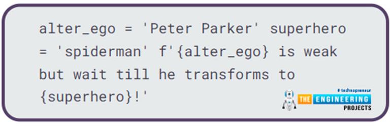 How to use Strings in Python? - The Engineering Projects