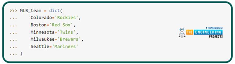 Dictionaries in Python - The Engineering Projects