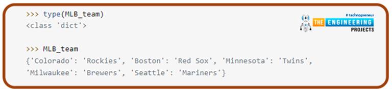 Dictionaries in Python - The Engineering Projects
