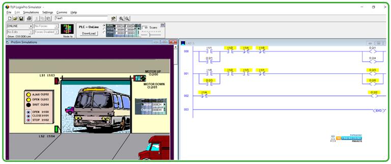 Design an Automatic Door with Ladder Logic Programming - The ...