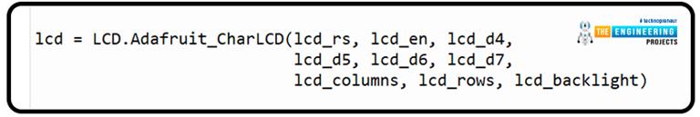 Interface LCD 16x2 with Raspberry Pi 4 - The Engineering Projects