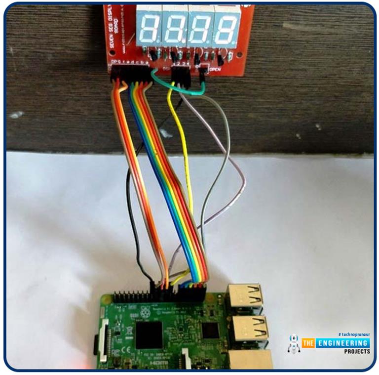 Interface 7-Segment Display with Raspberry Pi 4 - The Engineering Projects