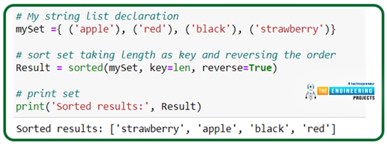 Set Sequence Examples with the Built-in Function - The Engineering Projects