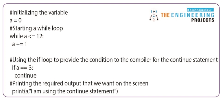 While Loop and its Statements in Python - The Engineering Projects