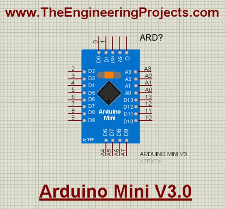 Arduino Mini Library for Proteus V3.0 - The Engineering Projects
