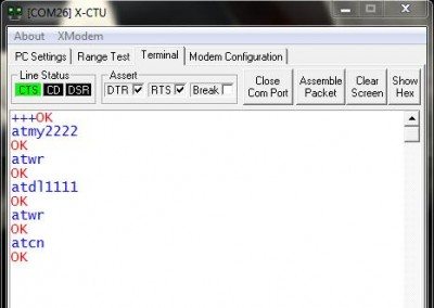 interfacing of xbee module with computer, how to connect xbee with coputer, how to do addressing of xbee, XCtu with xbee