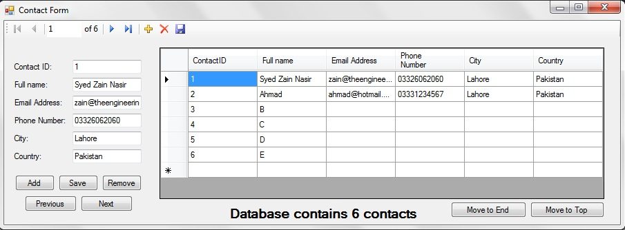 Updating Database Table with Programming in VB 2010, automatic update of database in vb2010,microsoft visual studio database update