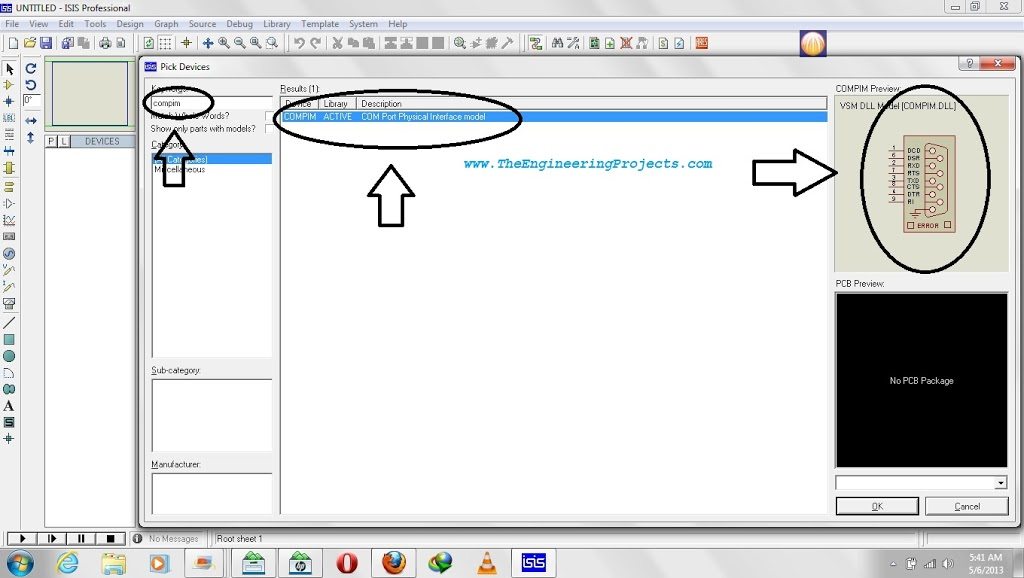 How to use Virtual Terminal in Proteus, virtual terminal in proteus, virtual terminal proteus, virtual terminal proteus isis