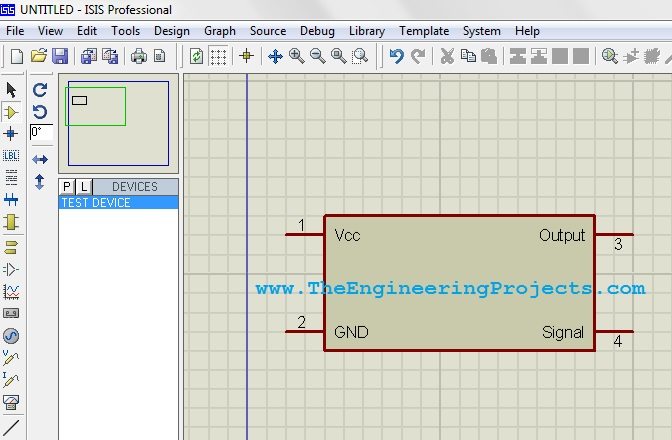 Component Designing in Proteus ISIS