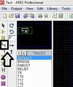 PCB Designing in Proteus ARES, design PCB in Proteus ARES, PCB Designing in Proteus ARES, Proteus ARES PCB designing