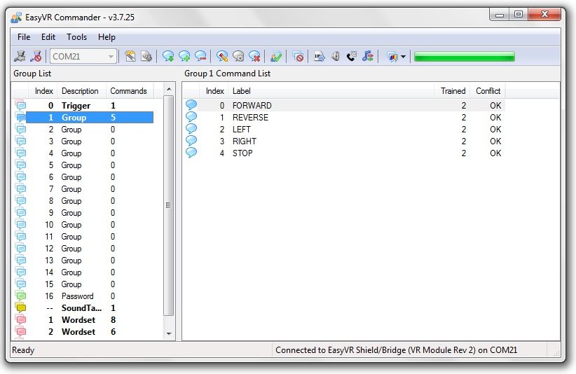 Training error recognition failed in easyvr,training error in easy vr, easyvr with arduino uno training error