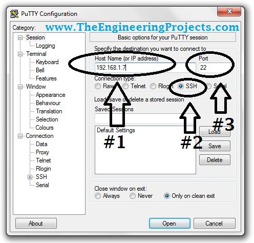 Access Linux Server of Arduino YUN with Putty,Connect yun with puttty,how to connect arduino yun with putty,putty with arduino yun