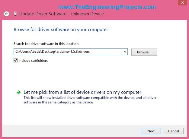 Arduino driver installation, windows arduino driver not working, arduino driver install