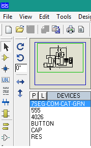 seven segment display using 555 timer, seven segment dispaly using 555 timer in proteus isis, seven segment display using 555timer, how seven segment display is designed in proteus