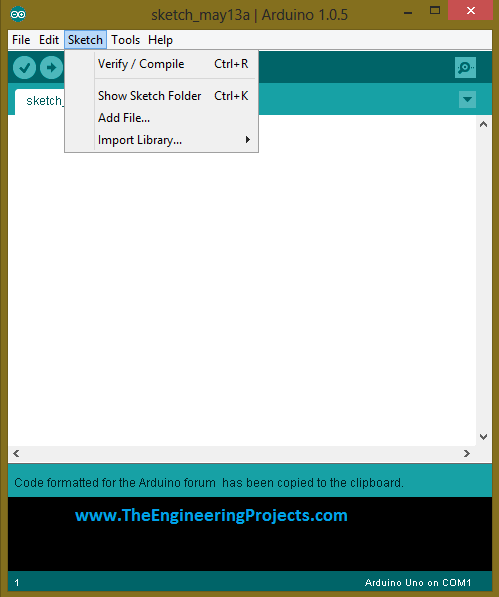 Run A Sketch in Arduino IDE | Jaycon Systems