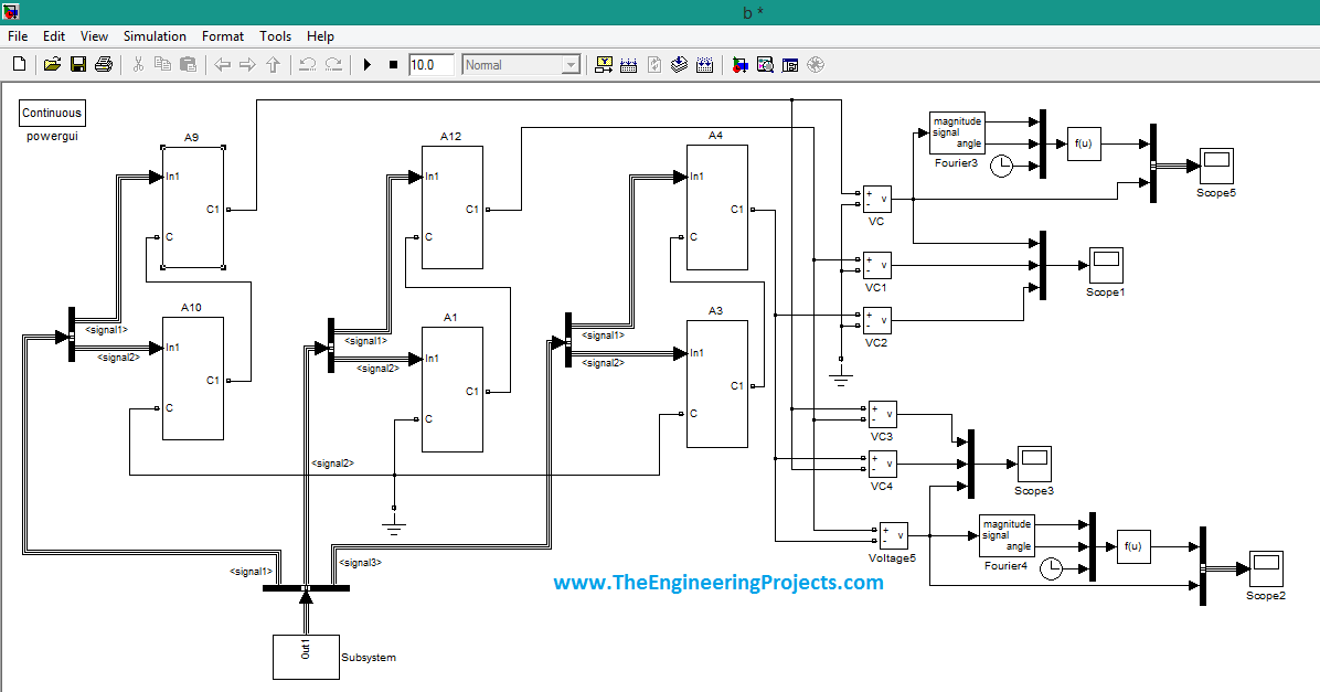 3 level cascaded h bridge inverter