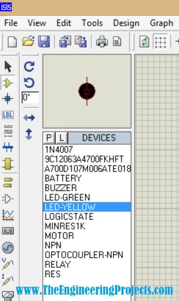 buzzer proteus, proteus buzzer, buzzer in proteus,proteus buzzer design