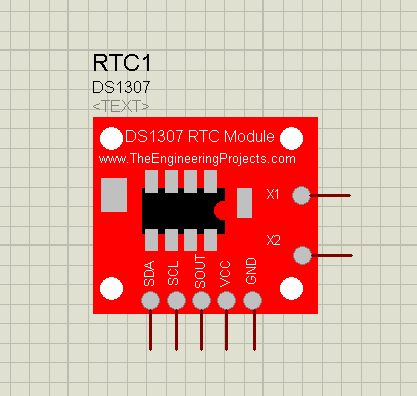 DS1307 Library for proteus, proteus library ds1307,ds1307 simulation in proteus